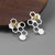 S925 Sterling Silver Honeycomb Bee Earrings - TrenzJar