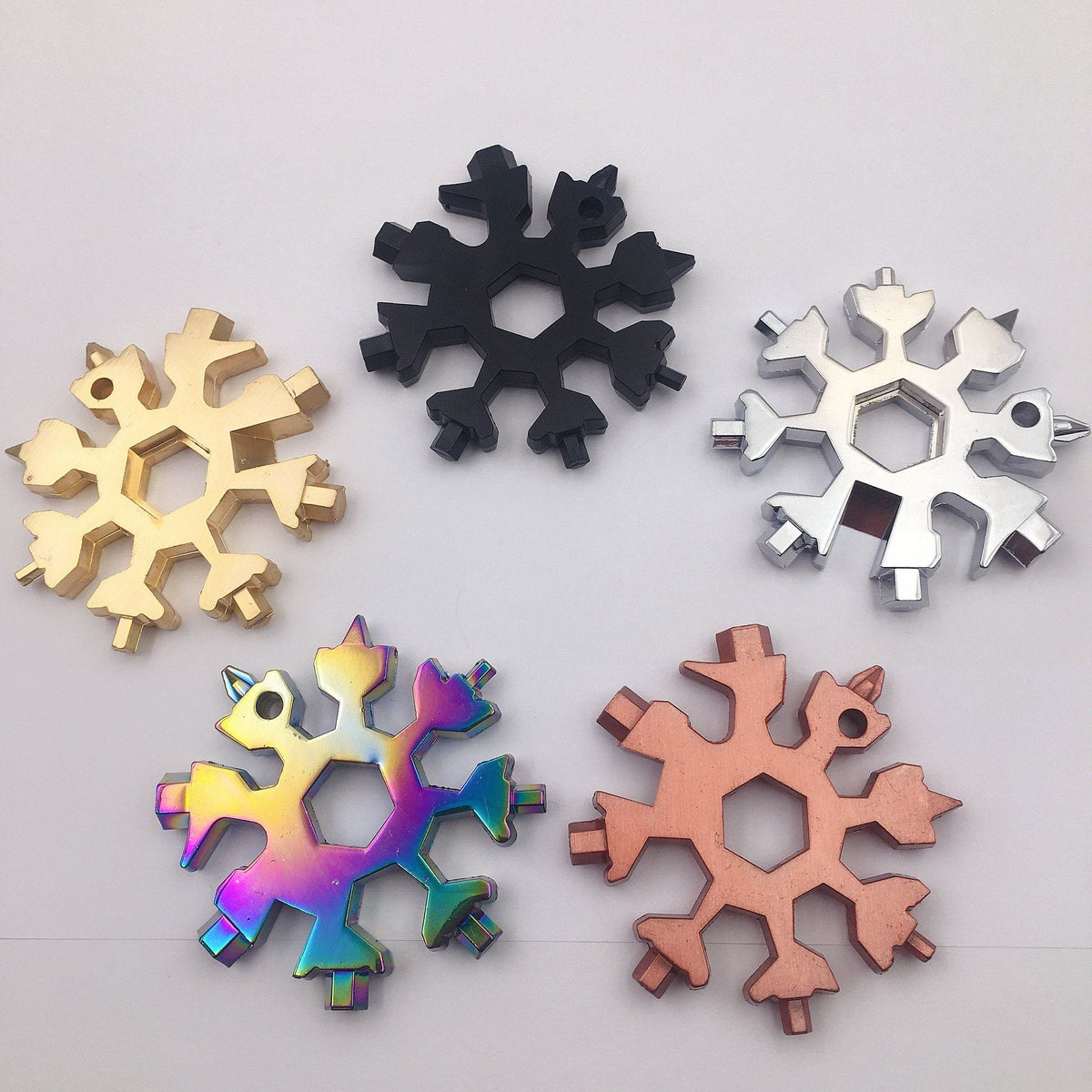 18-in-1 Snowflake Multi-Tool Card - TrenzJar