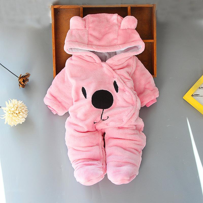 Cozy Baby Bear Romper - TrenzJar