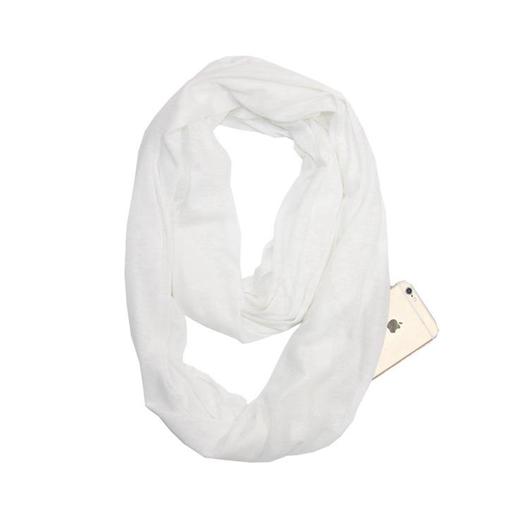 Anti-theft Infinity Scarf with Hidden Pocket - TrenzJar