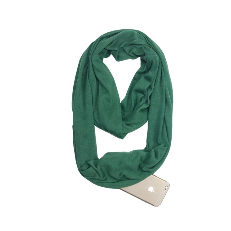 Anti-theft Infinity Scarf with Hidden Pocket - TrenzJar