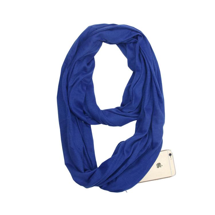 Anti-theft Infinity Scarf with Hidden Pocket - TrenzJar