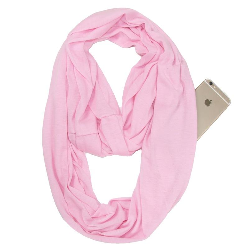 Anti-theft Infinity Scarf with Hidden Pocket - TrenzJar