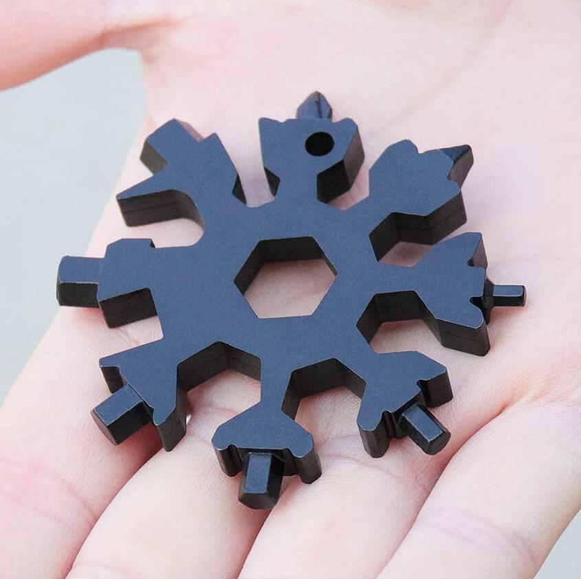 18-in-1 Snowflake Multi-Tool Card - TrenzJar