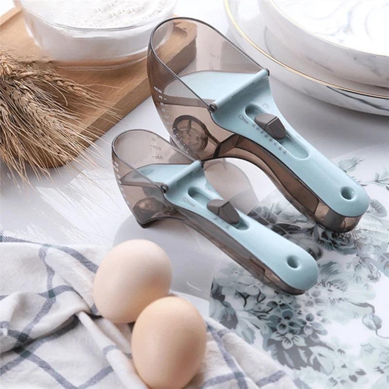 Adjustable Measuring Spoons with Magnetic Snaps - TrenzJar