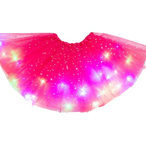 Princess Sparkling Light LED Tutu Skirt - TrenzJar