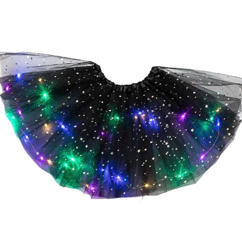 Princess Sparkling Light LED Tutu Skirt - TrenzJar
