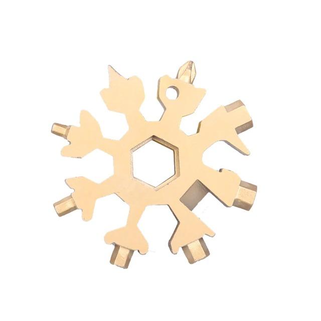 18-in-1 Snowflake Multi-Tool Card - TrenzJar