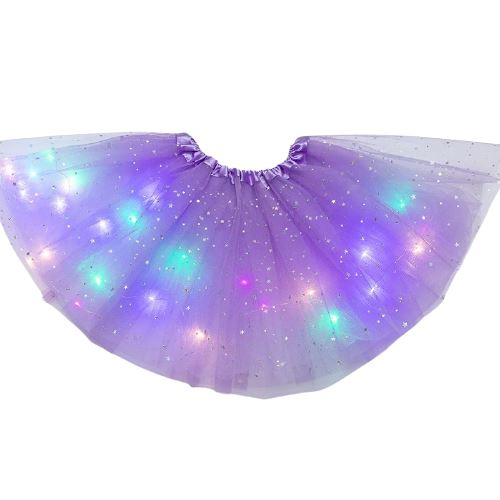 Princess Sparkling Light LED Tutu Skirt - TrenzJar