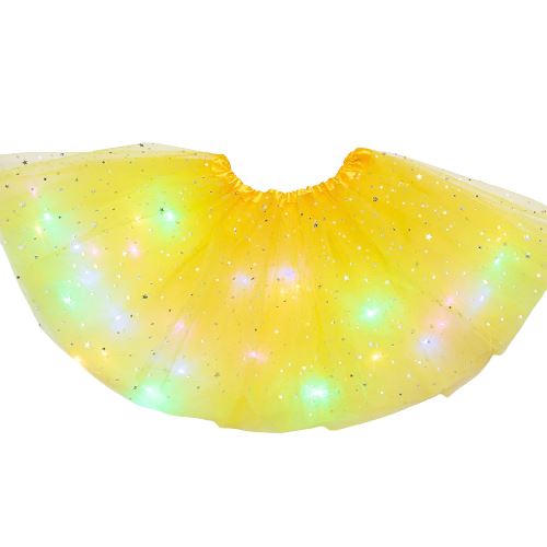 Princess Sparkling Light LED Tutu Skirt - TrenzJar