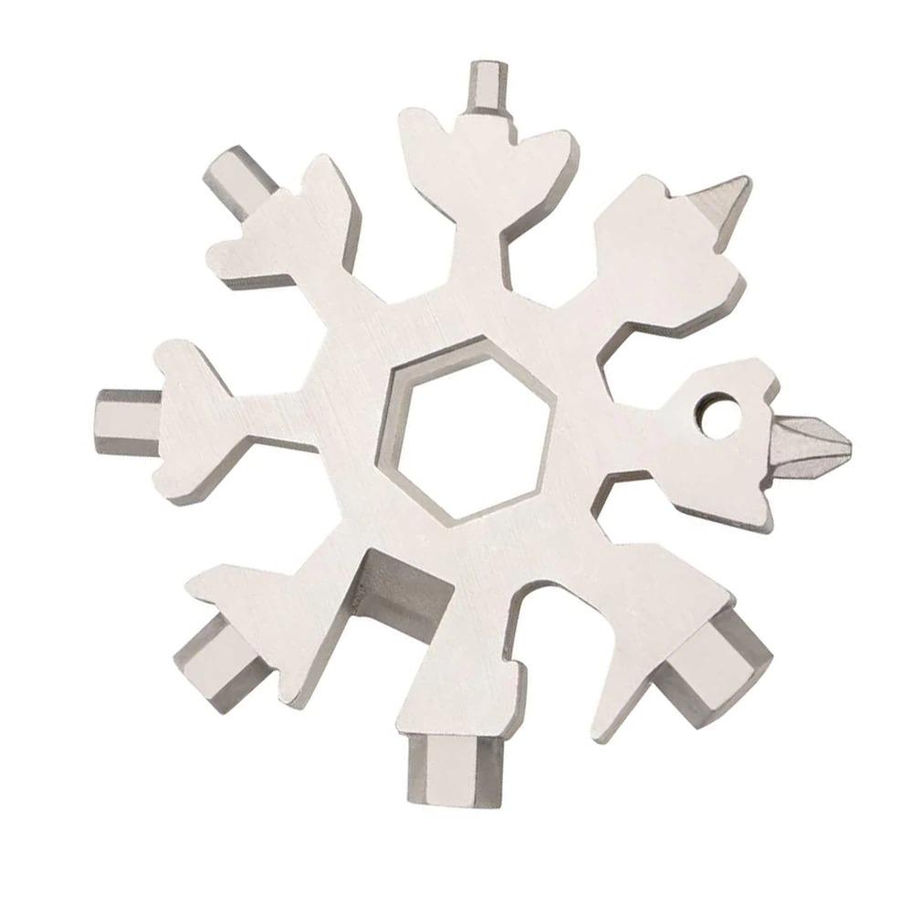 18-in-1 Snowflake Multi-Tool Card - TrenzJar