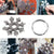 18-in-1 Snowflake Multi-Tool Card - TrenzJar