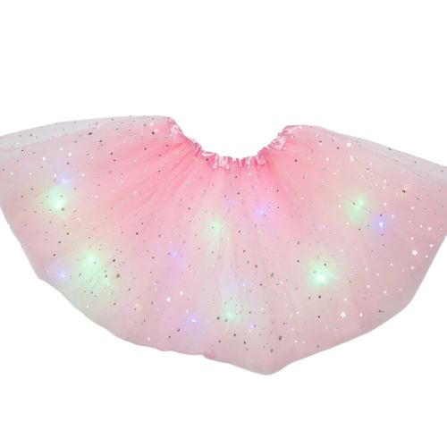 Princess Sparkling Light LED Tutu Skirt - TrenzJar