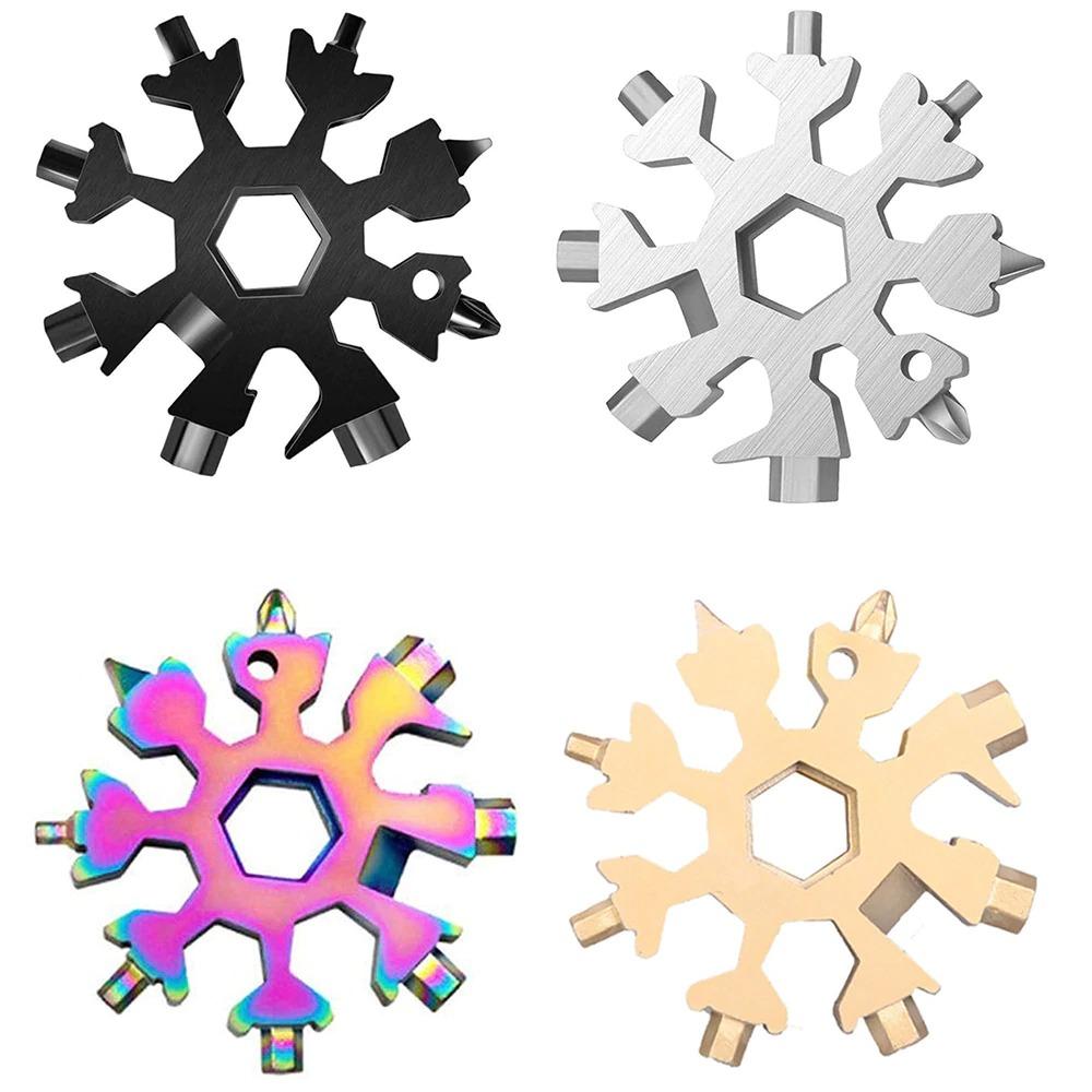 18-in-1 Snowflake Multi-Tool Card - TrenzJar